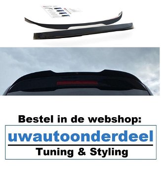 Maxton Design Vw Caddy Spoiler Voorspoiler Achterklep - 7