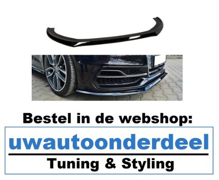 Audi A3 S3 RS3 Spoiler Lip Voorspoiler Maxton Design - 3