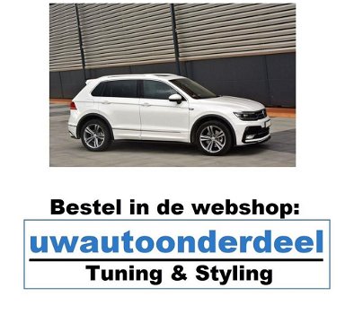 Vw Tiguan R Line Spoiler Skirt Maxton Design Tsi Tdi Dsg - 3