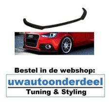Maxton Design Audi A1 Spoiler Splitter Voorspoiler Tsi Tdi