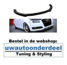 Maxton Design Audi A3 8P Spoiler Splitter Lip S3 Tsi Tdi