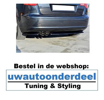 Maxton Design Audi A3 8P Spoiler Splitter Lip S3 Tsi Tdi - 4