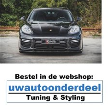 Maxton Design Porsche Panamera Turbo Spoiler Lip