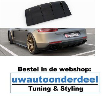 Maxton Design Porsche Panamera Turbo 971 Spoiler Lip - 5