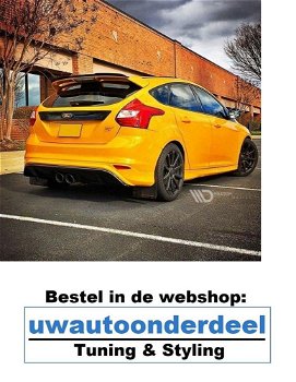 Maxton Ford Focus ST MK3 Spoiler Lip Splitter Wagon - 5