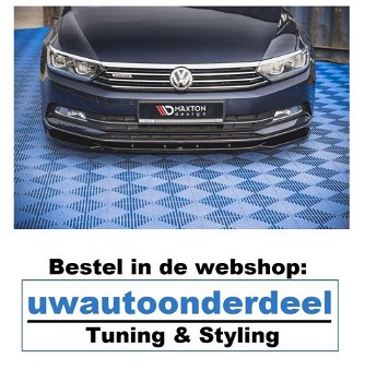 Maxton Vw Passat B8 Variant Spoiler Lip Splitter - 0