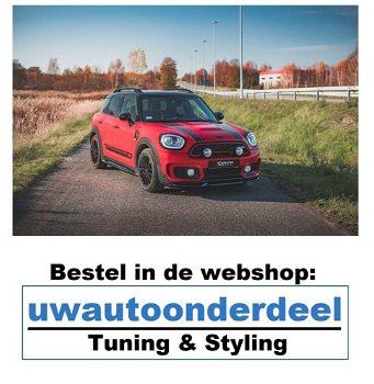 Maxton Mini Countryman F60 JCW Works Spoiler Lip Splitter - 3