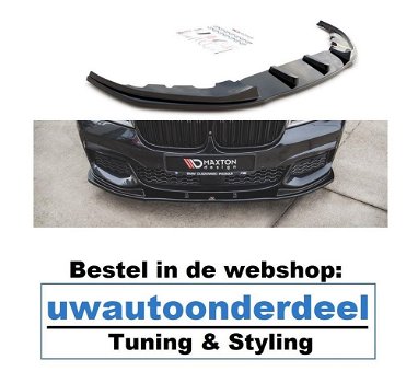 Maxton Design Bmw 7 Serie G11 Spoiler Lip splitter - 5