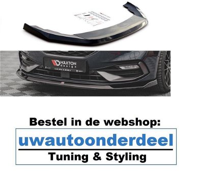 Maxton Design Seat Leon FR MK4 Spoiler Splitter Lip - 2