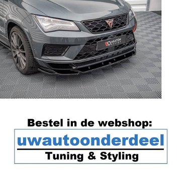 Maxton Design Seat Ateca Cupra Spoiler Lip Spitter - 2