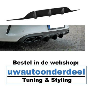 Maxton Design Mercedes C63 AMG Coupe Spoiler Lip Splitter - 2