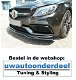 Maxton Mercedes C63 AMG ESTATE Spoiler Lip Splitter - 0 - Thumbnail