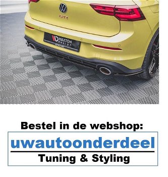 Maxton Golf 8 GTI Clubsport Spoiler Lip Splitter DSG - 1