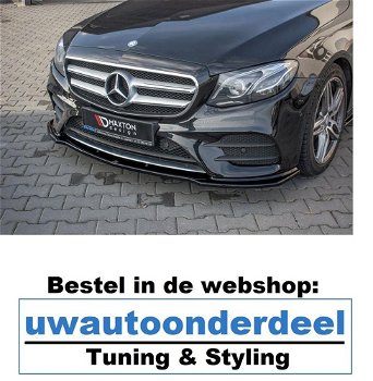 Maxton Design Mercedes C43 AMG Spoiler Lip Splitter - 0