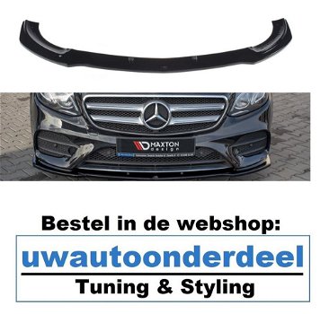 Maxton Design Mercedes C43 AMG Spoiler Lip Splitter - 2