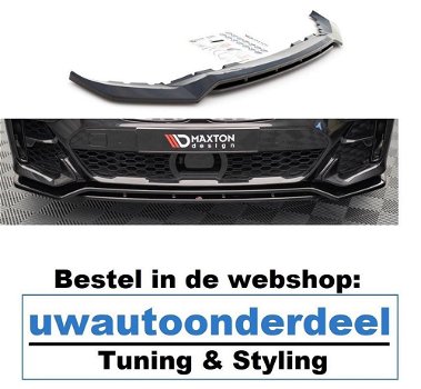 Maxton Design BMW X7 G07 M Pack Spoiler Lip Splitter - 2