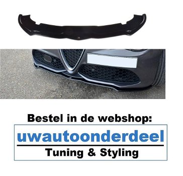 Maxton Design Alfa Romeo GIULIA VELOCE Spoiler Lip Spliter - 2