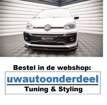 Maxton Design Vw Up GTI Spoiler Lip splitter Styling - 0