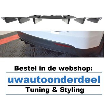 Maxton Design Tesla Model X Spoiler Lip Splitter Styling - 4