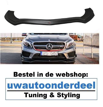 Maxton Design Mercedes GLA AMG 45AMG Spoiler Lip Splitter - 0