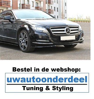 Maxton Design Mercedes CLS W218 Spoiler Lip Splitter - 0