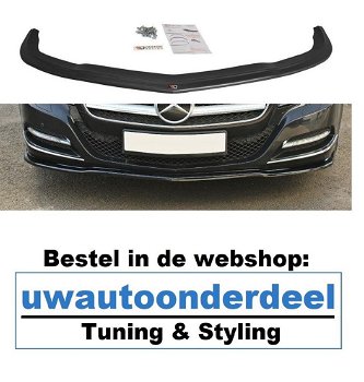 Maxton Design Mercedes CLS W218 Spoiler Lip Splitter - 2