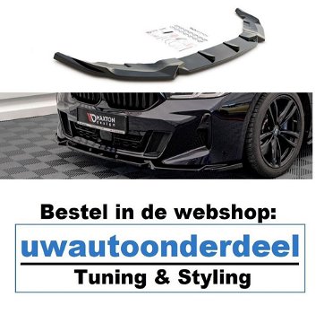 Maxton Design Bmw 6 Serie GT G32 M Pack Spoiler Lip Splitter - 2