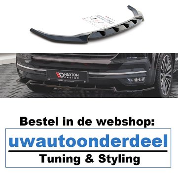 Maxton Design VW Transporter T6.1 Spoiler Lip Splitter - 2