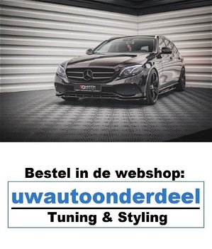 Maxton Design Mercedes E Klasse W213 Spoiler Lip Splitter - 0