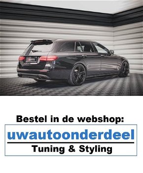 Maxton Design Mercedes E Klasse W213 Spoiler Lip Splitter - 5