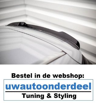 Maxton Design Mercedes C Klasse W205 Spoiler Lip Splitter - 6