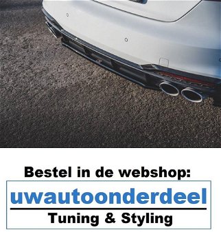 Maxton Design Audi A5 Sportback Spoiler Lip Splitter - 3