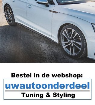 Maxton Design Audi A5 Sportback Spoiler Lip Splitter - 5