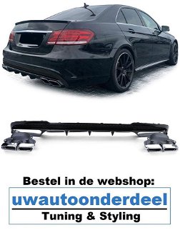 Mercedes E Klasse W212 Facelift E63 AMG Look Uitlaat - 0