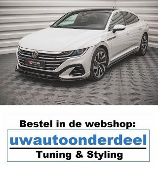 Volkswagen Arteon Facelift Splitter Spoiler Lip Dsg Tsi - 0