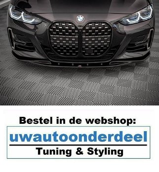 Bmw 4 Serie Coupe Spoiler Lip Splitter M Pack - 0