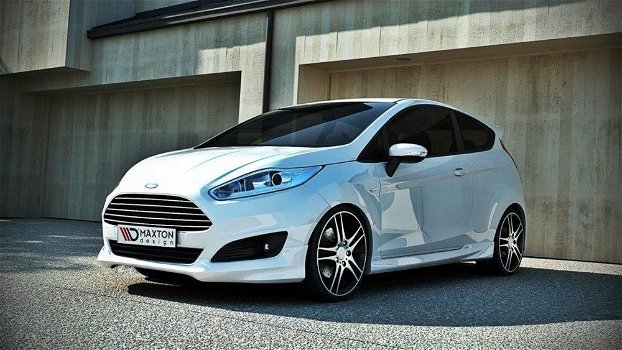 Ford Fiesta MK7 Spoiler Lip Splitter Styling - 3