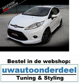 Ford Fiesta MK7 Standaard Spoiler Lip Splitter RS - 0