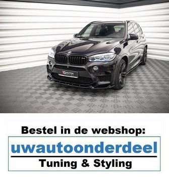 Bmw X5 M X5M F15 Spoiler Lip Splitter Maxton Design - 0