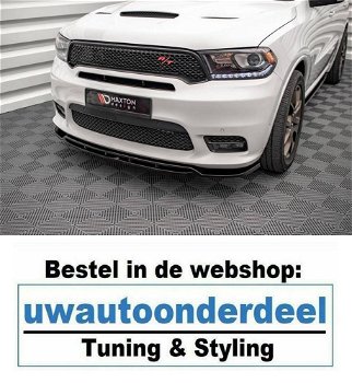 Dodge Durango RT MK3 Spoiler Lip Splitter Maxton Design - 0