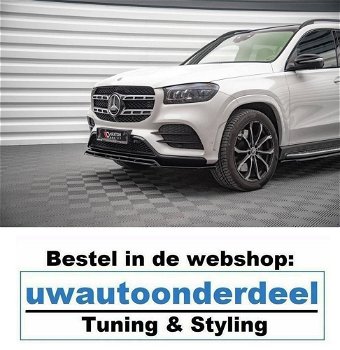 Mercedes GLS AMG Line X167 Spoiler Voorspoiler Lip Splitter - 0