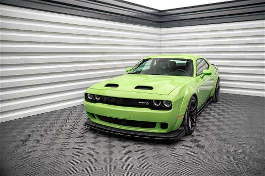 Dodge Challender SRT Hellcat Spoiler Voorspoiler Lip Splitter - 2