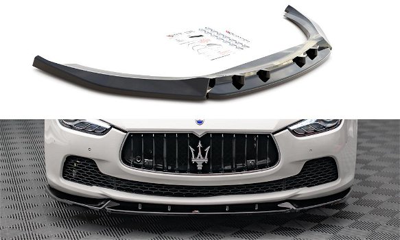 Maserati Ghibli Mk3 Spoiler Voorspoiler Lip Splitter - 6