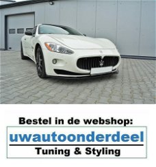 Maserati Granturismo Spoiler Voorspoiler Lip Splitter 