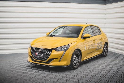 Peugeot 208 MK2 Spoiler Voorspoiler Lip Splitter - 3