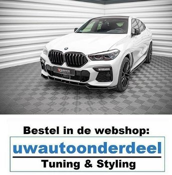 Bmw X6 M Pack G06 Spoiler Voorspoiler Lip Splitter - 0