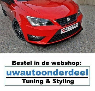 Seat Ibiza Cupra 6J FC Spoiler Voorspoiler Lip Splitter - 0