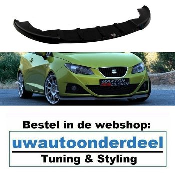 Seat Ibiza 6J Spoiler Voorspoiler Lip Splitter - 0