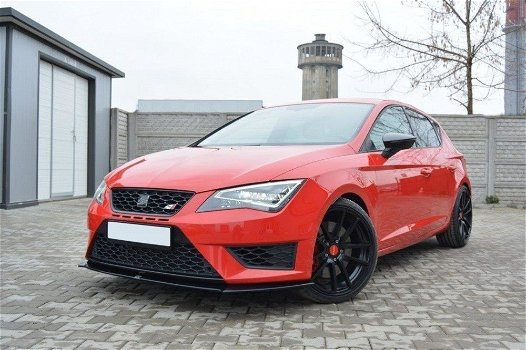 Seat Leon Cupra / FR Mk3 Spoiler Voorspoiler Lip Splitter - 4