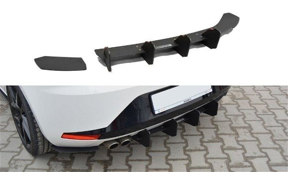 Seat Leon Cupra / FR Mk3 Spoiler Voorspoiler Lip Splitter - 7